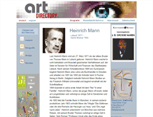 Tablet Screenshot of mann-heinrich.de